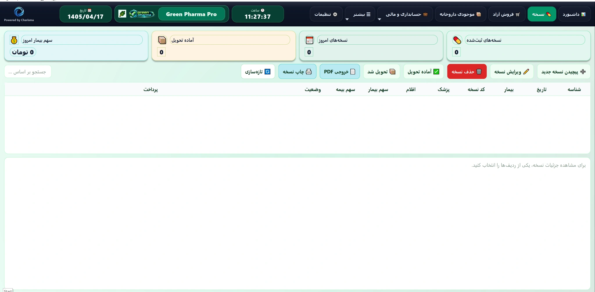 نسخه‌ها و وضعیت نسخه